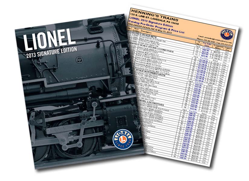 Lionel 2013 Catalog